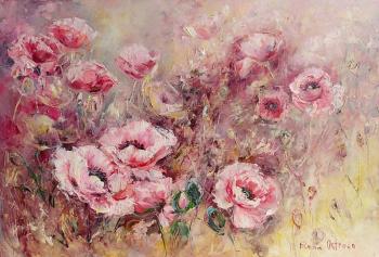 Ostraya Elena Gennadievna. Trembling pink poppies