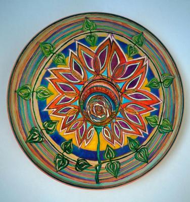 Plate (Wooden Decorative Plate). Voronova Ulia