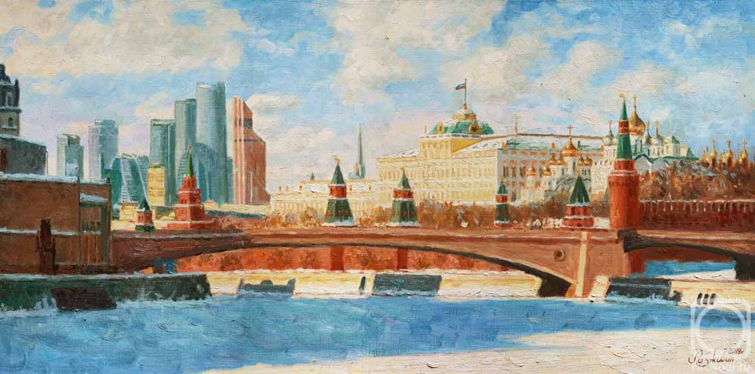 Razzhivin Igor. View of the Grand Kremlin Palace