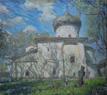 Pskov. The Memorial Easter (Smear Technique Russia). Komov Alexey