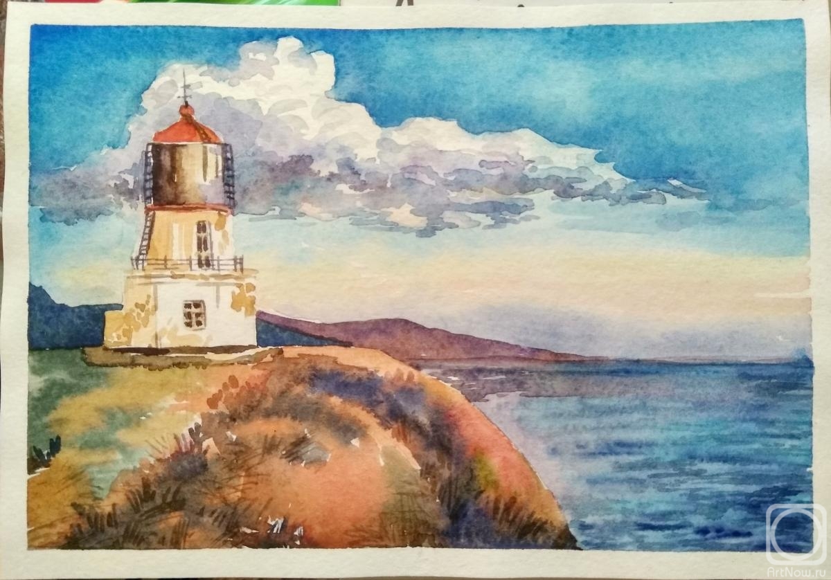 Gorenkova Anna. The lighthouse and the sea
