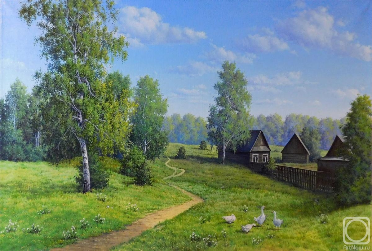Skiba Siarhey. The outskirts of the village