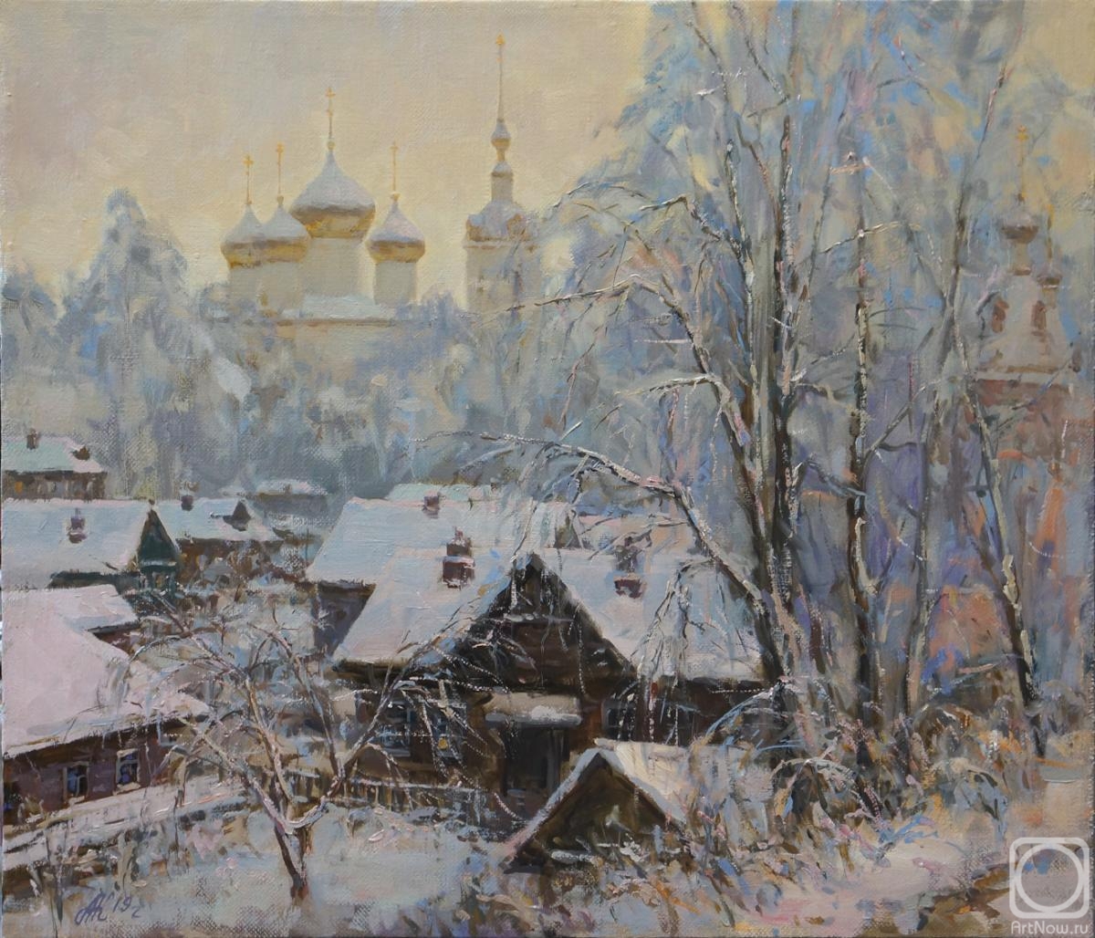 Katyshev Anton. Winter evening. Dmitrov