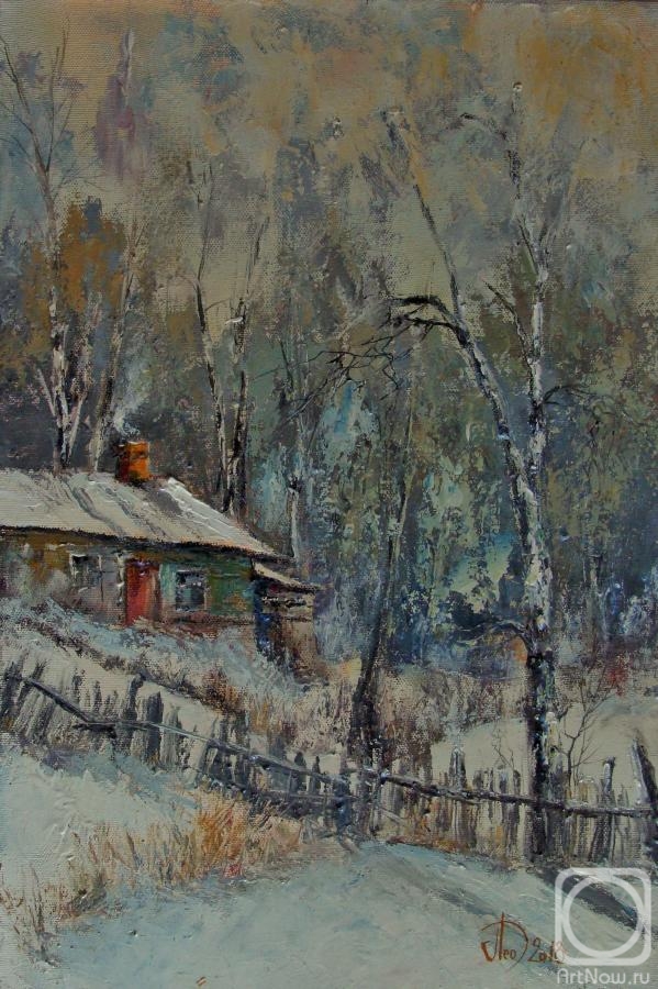 Lednev Alexsander. Winter Cottage