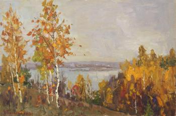 Autumn on the Volga. Vilkova Elena