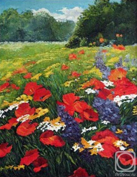 Abdullaev Vadim. Meadow flowers