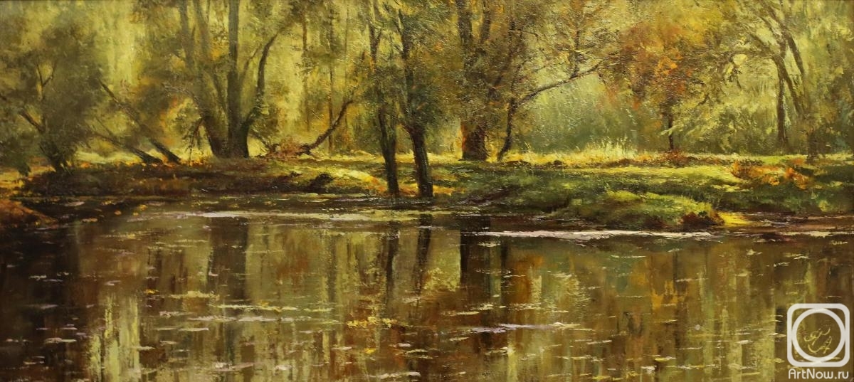 Popov Alexander. Pond in the park