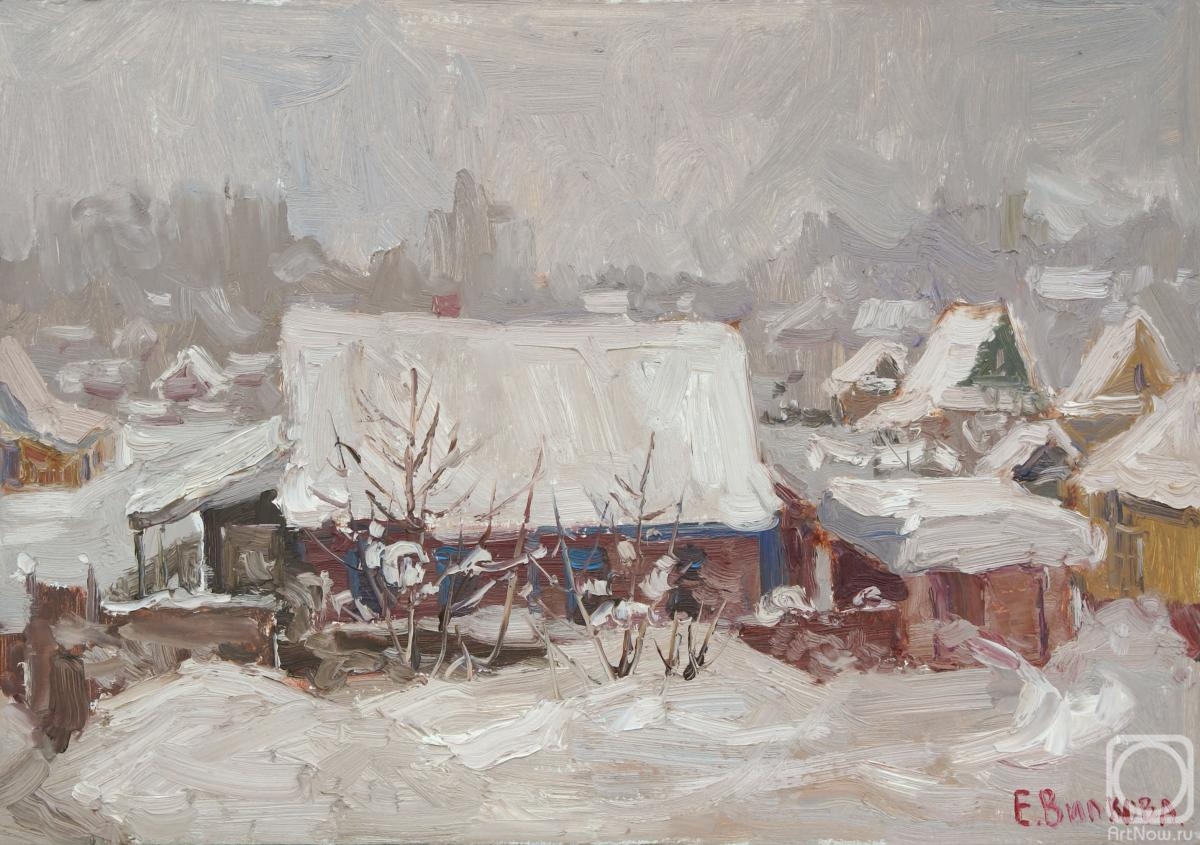 Vilkova Elena. The January Blizzard