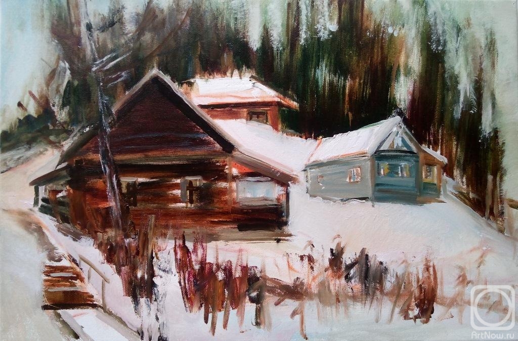 Mizulina Olga. Houses. January 7