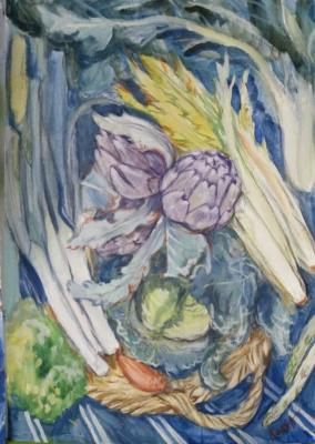 Artichokes. Koks Aleksandra