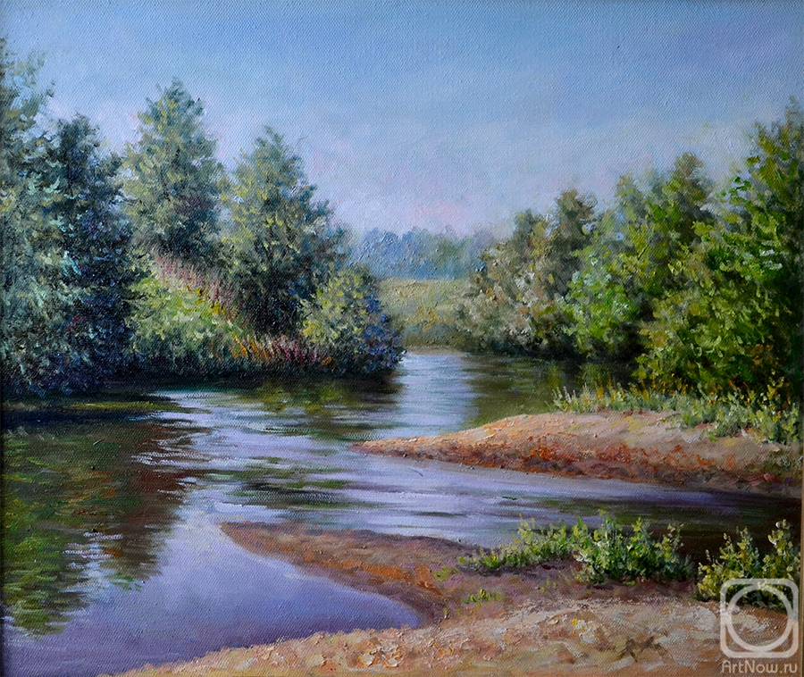 Bakaeva Yulia. Confluence of rivers