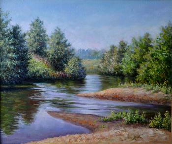 Confluence of rivers ( ). Bakaeva Yulia