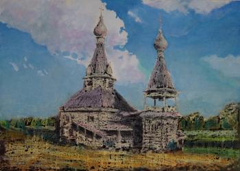 9 from the series Wooden churches of Russia. Borisov Mikhail