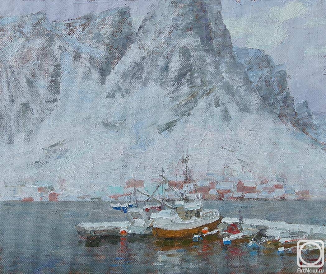 Panov Igor. In the fjord Rhine