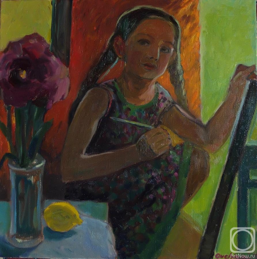 Ovchinini Lyutcia. Young artist
