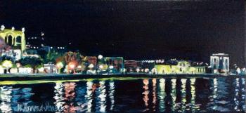 Night on the water. Ageeva-Usova Irina