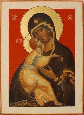 The Vladimir icon of the Mother of God