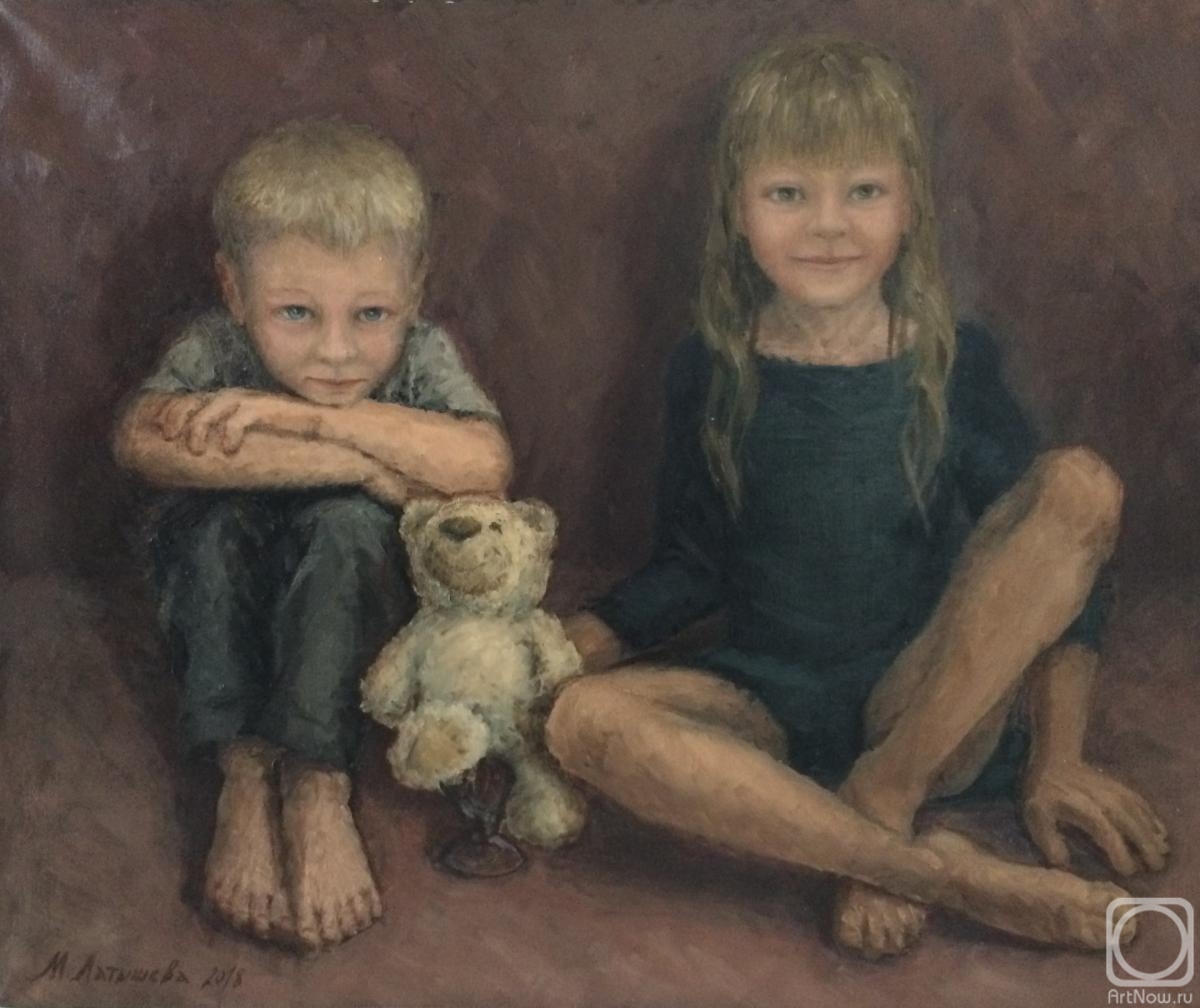 Latysheva Maria. Portrait of Children