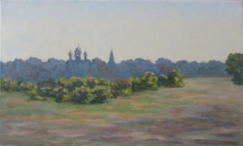 Suzdal. View of the Kremlin. Morning