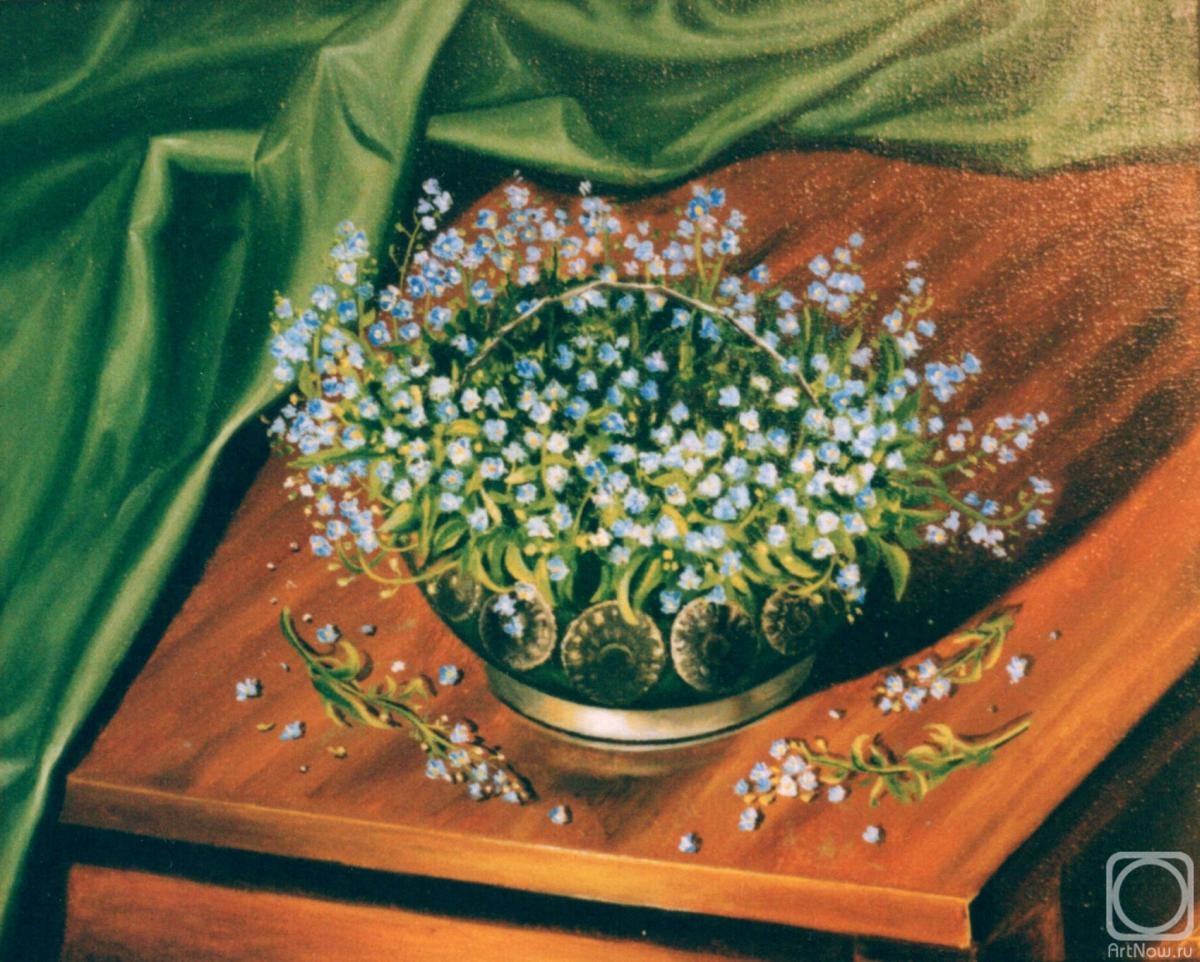 Abaimov Vladimir. Still-Life with the Forget-Me-Not