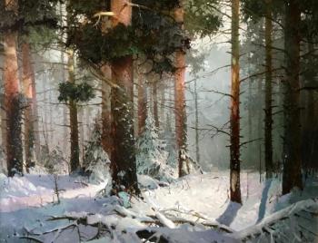 Winter in the forest. Bykov Viktor
