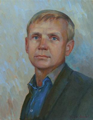 Men's portrait. Roshina-Iegorova Oksana