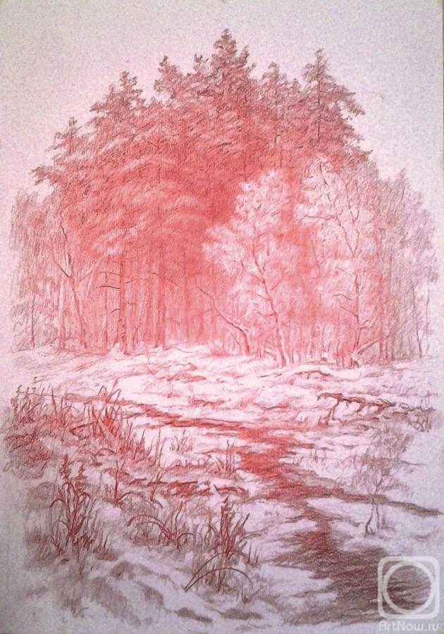 Kostin Vladimir. Winter Sketch
