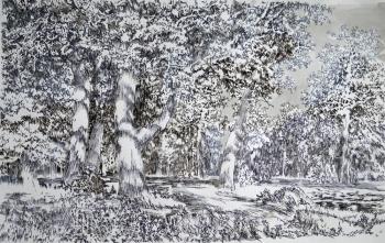 Oak grove. Borisov Mikhail