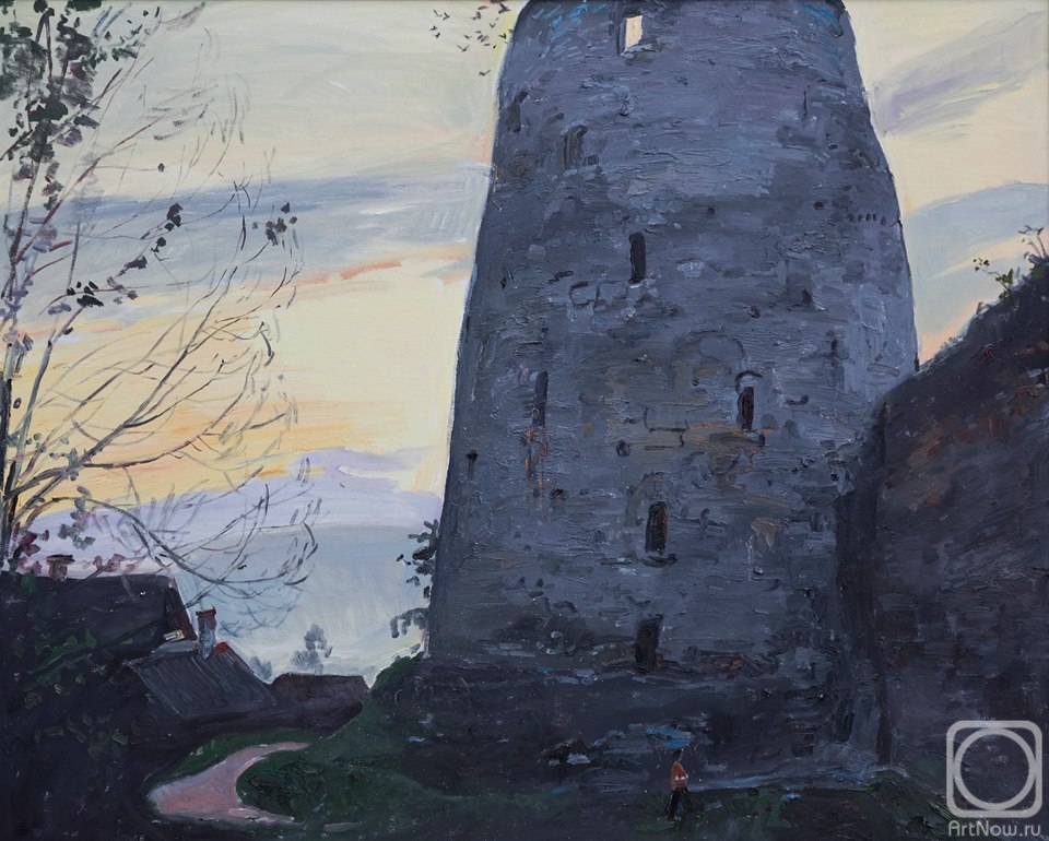 Komov Alexey. Tower of the fortress Izborsk