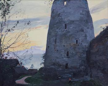 Tower of the fortress Izborsk ( ). Komov Alexey