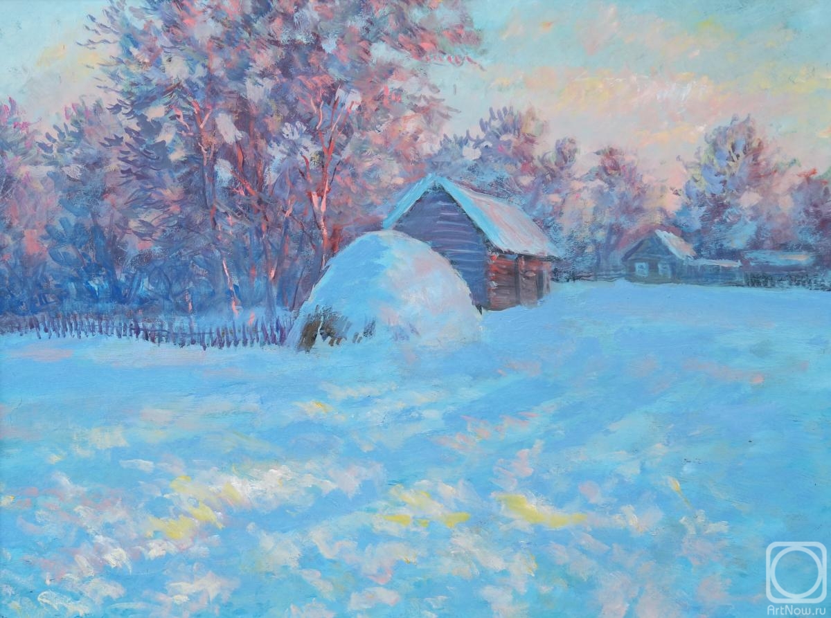 Yuvenaliev Yury. Winter motif