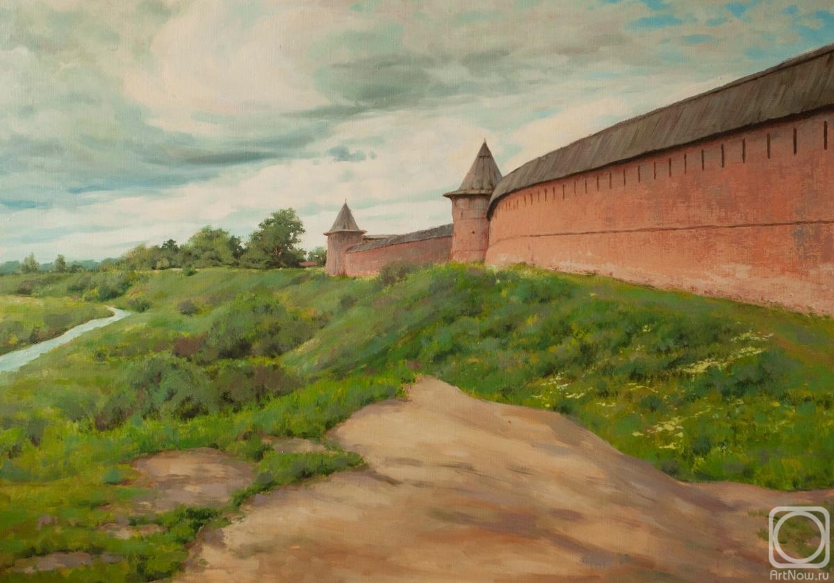 Burtsev Evgeny. Kremlin walls. Suzdal