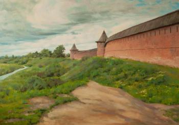 Kremlin walls. Suzdal. Burtsev Evgeny