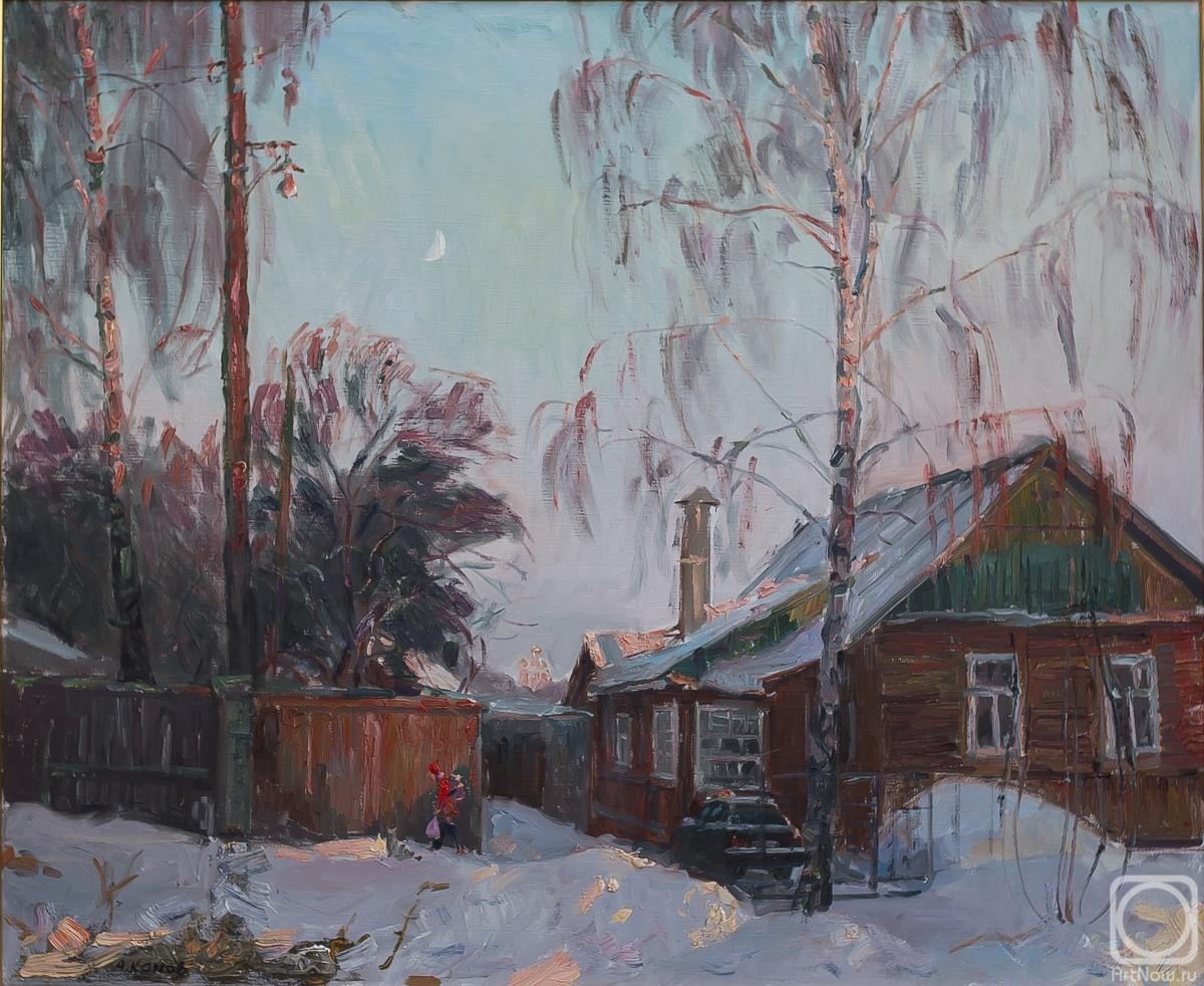 Komov Alexey. Winter morning