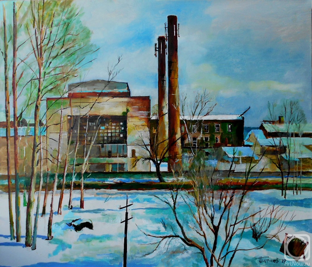 Pitaev Valery. A former glass factory in Druzhnaya Gorka