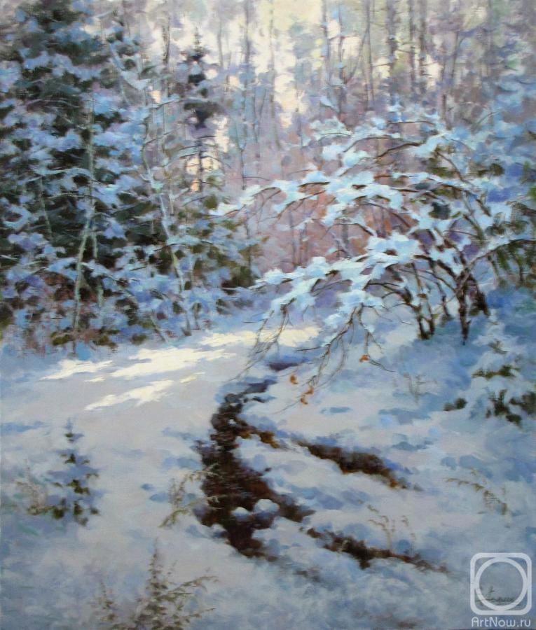 Demin Sergey. Winter in forest