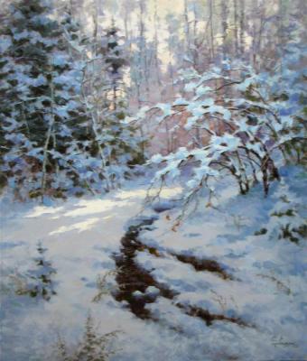 Winter in forest. Demin Sergey