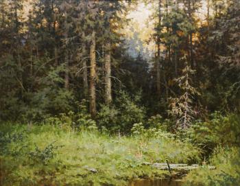 Demin Sergey Mikhailovich. Forest stream