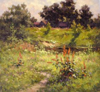Summer in vilage. Demin Sergey