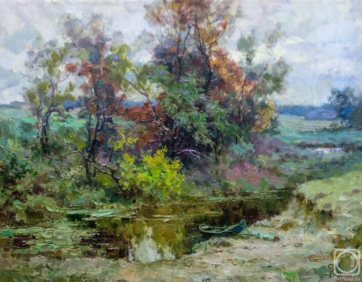 Demin Sergey. October. Dubna river