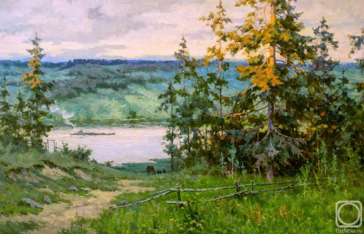 Demin Sergey. Silence over the river