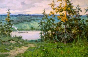 Demin Sergey Mikhailovich. Silence over the river