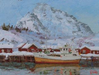 Pier in Nusfjord