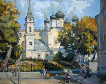 The Church of St. Vladimir in the Old Gardens (View From Zabelin Street). Nikonova Olga