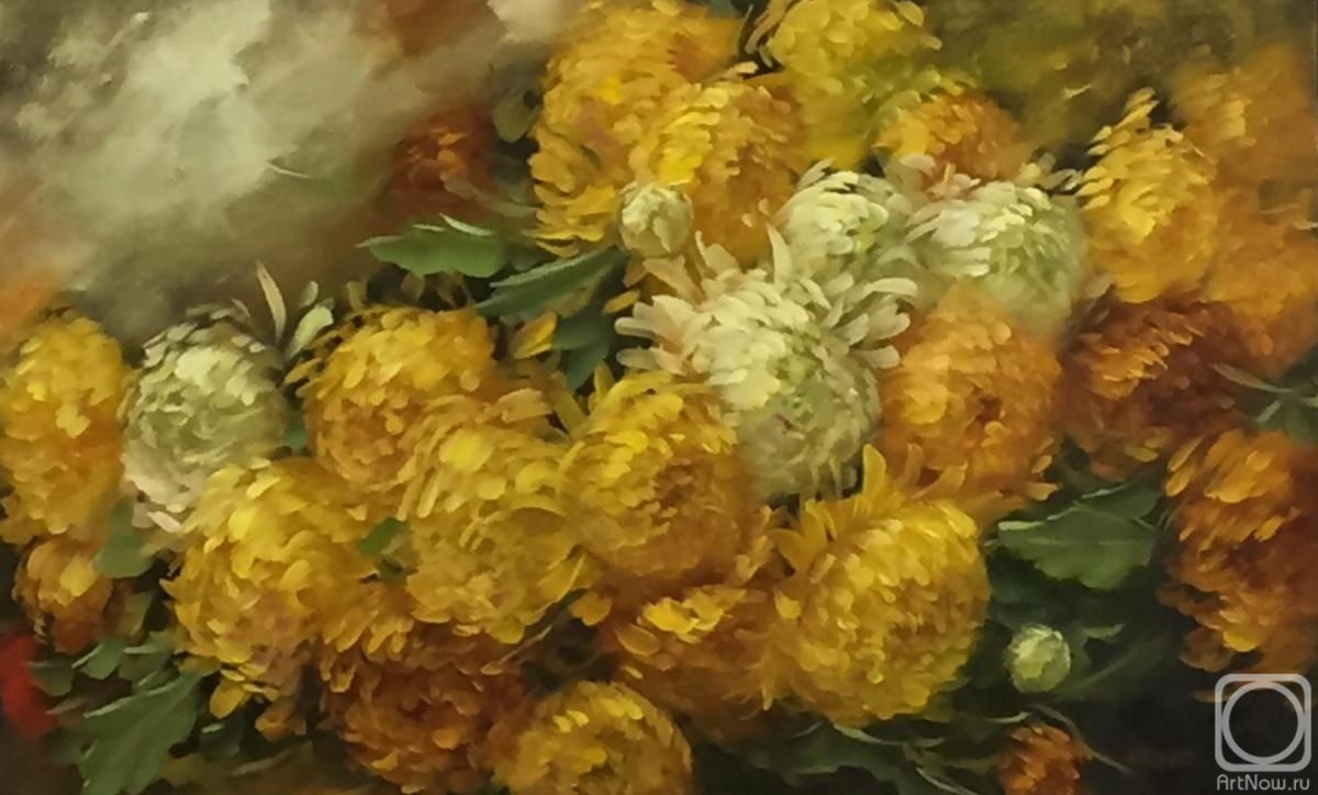 Kurilovich Liudmila. Chrysanthemums