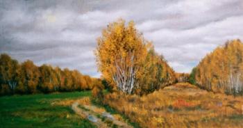 Among the Fields. October. Abaimov Vladimir