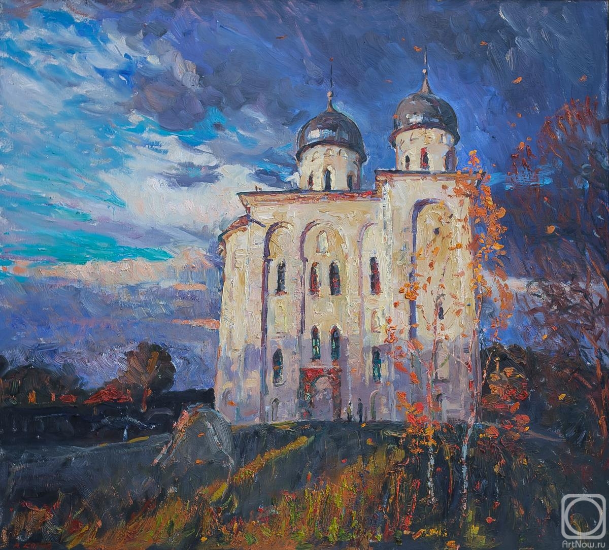 Komov Alexey. Veliky Novgorod. The autumn in Yurievo