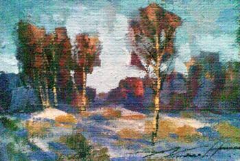 Картина «Мартовским вечером»