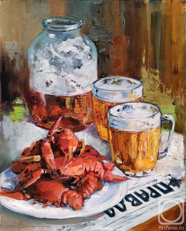 Fomin Andrey. Crayfish and beer