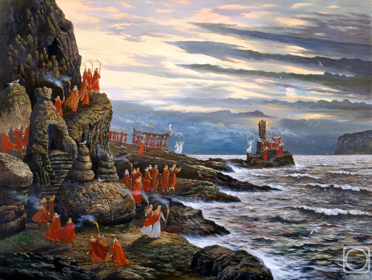 Ivanov Vsevolod. Sea Goddess Ran Day